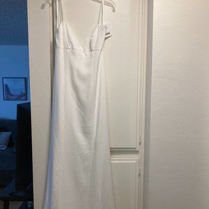 Amsale Blair Bridal Bridesmaid Gown Dress - Ivory